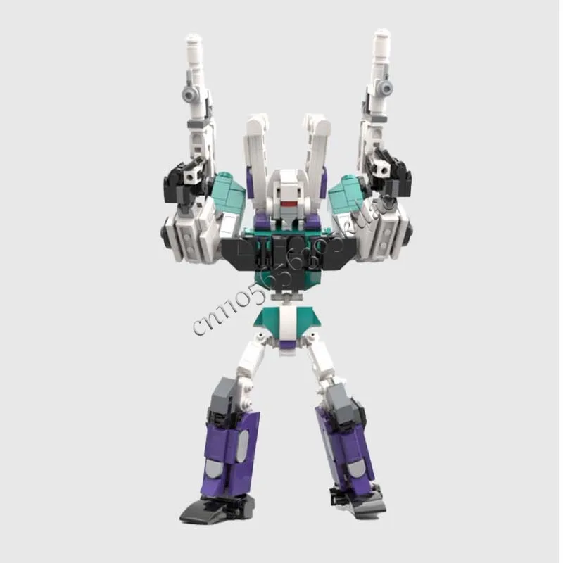 396 ELEMENTÓW Brickheadz Hexa-Mech Bot MOC Klocki Konstrukcyjne Modułowe Edukacyjne Technologia DIY Prezent Zabawka dla Chłopców na Święta