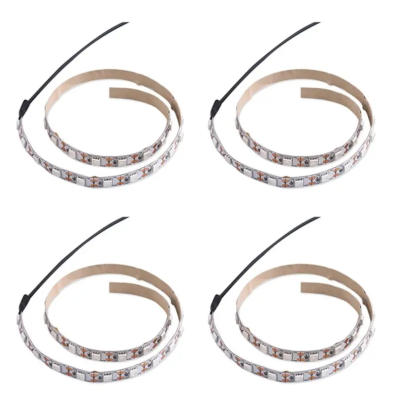 Y42A-4X UVC Germicidal Disinfection Light Bar 5V Bactericidal Lamp Mites Light Strips LED Strip Light 100X1cm