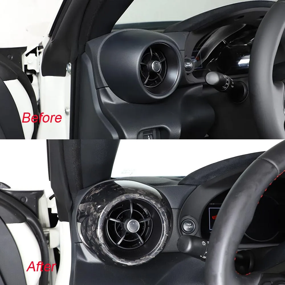 Forged Carbon Inner Window Lift Gear Shift Panel Air Vent Cover For Toyota GR86 For Subaru BRZ Manual Version 2021up