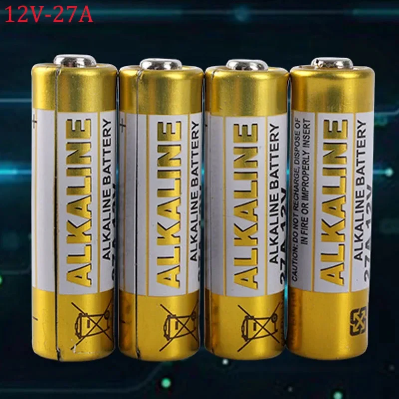 5-30 pz 12V A27 27A pastella alcalina G27A MN27 MS27 GP27A A27 V27GA A27BP K27A VR27 per campanello allarme telecomando di alimentazione