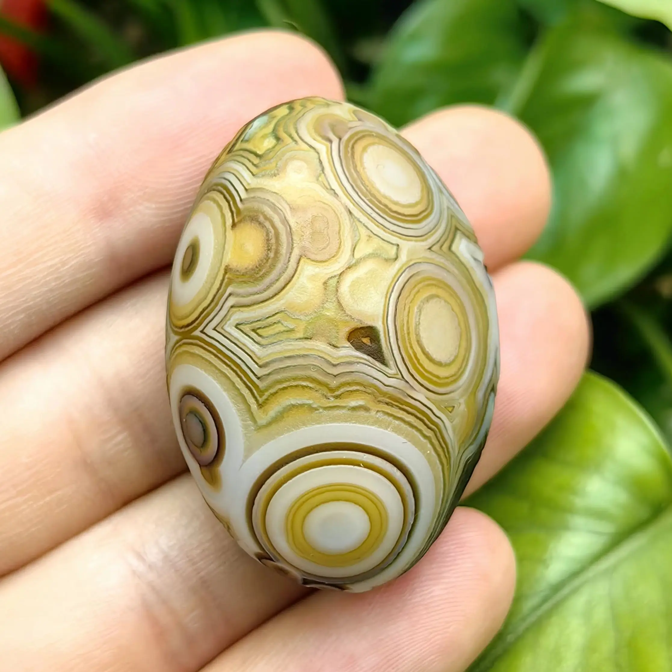 Natural Gobi Stone Gobi Eye Agate Raw Unprocessed Stone for Decoration Or Wearable Art, Authentic Texture