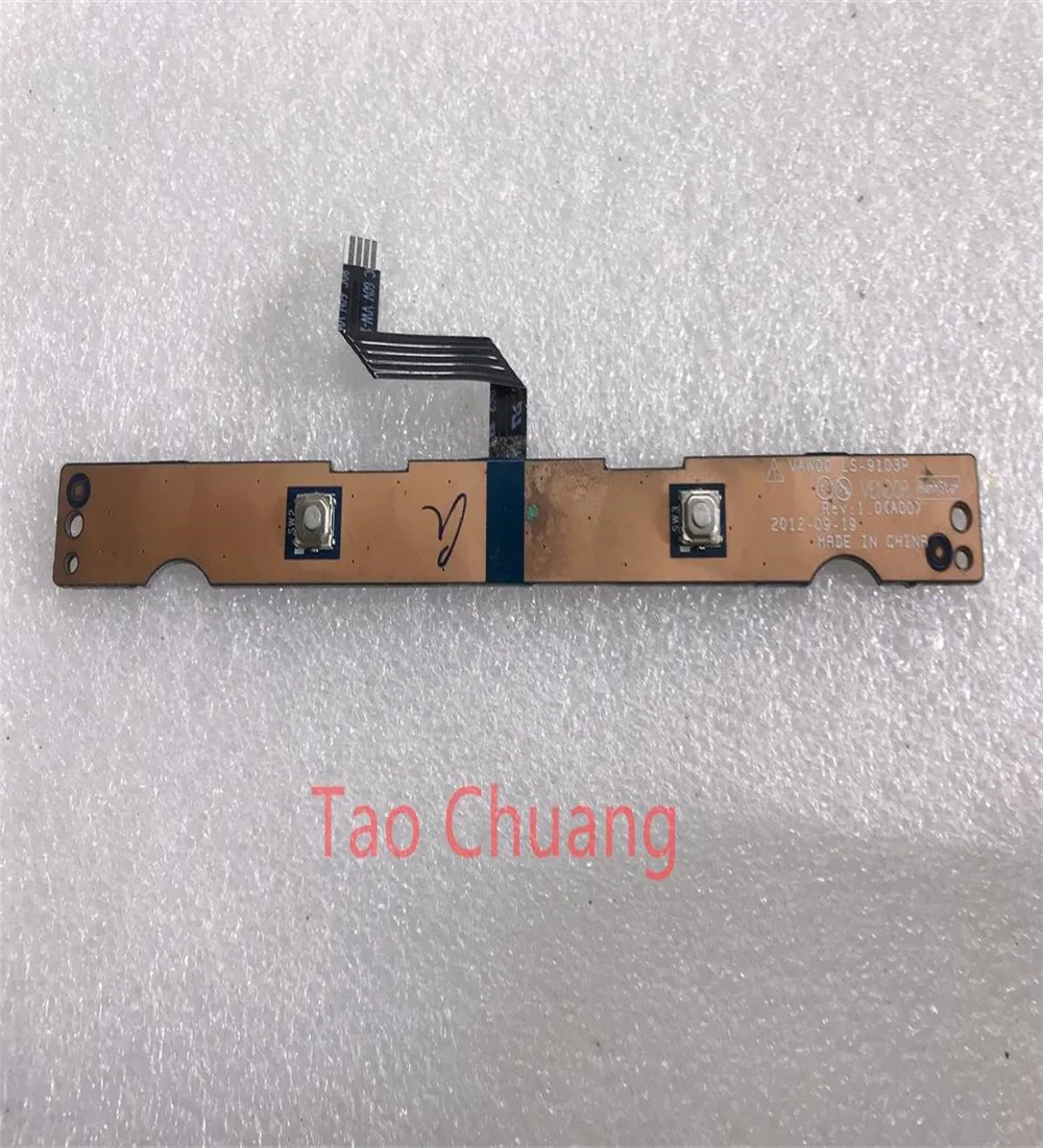FOR DELL 15R 5537 3537 3521 5521 2521 5535 3540 3531 touchpad mouse left and right button board LS-9103P