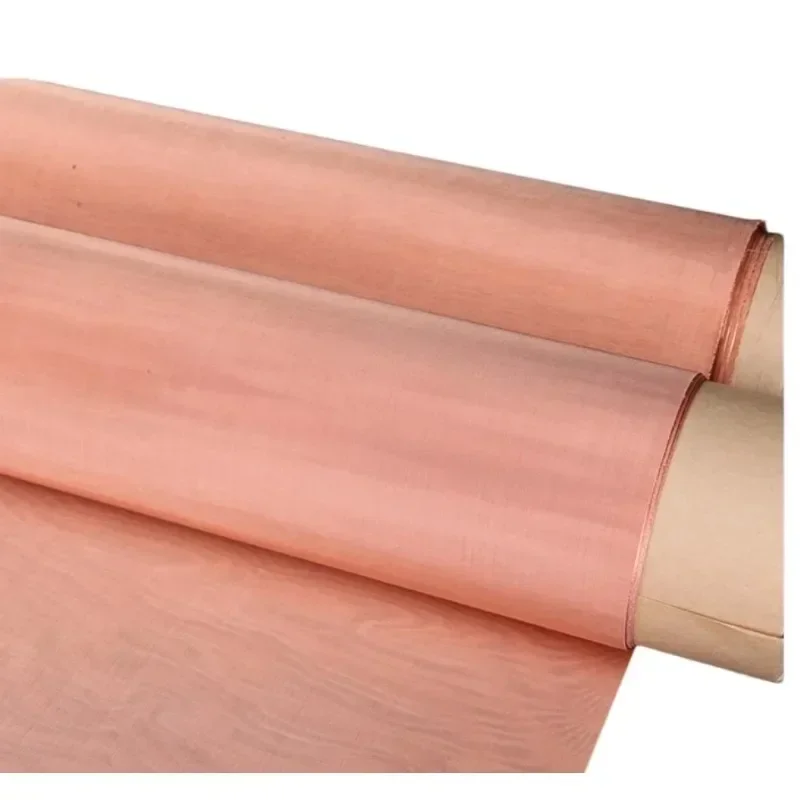 Standard Cu Copper Mesh For Radiation And Electromagnetic Wave Signal Shielding