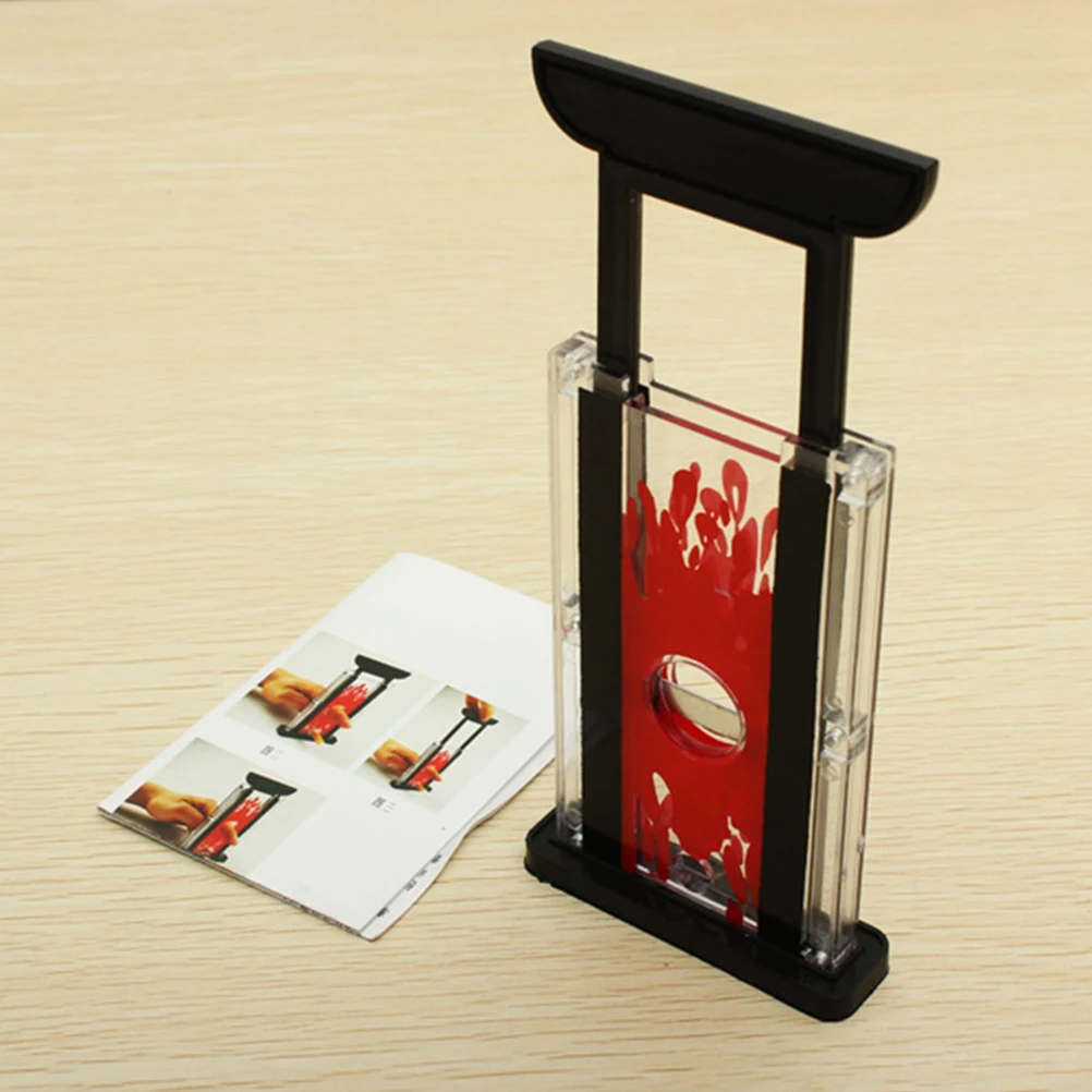 Magic Trick Magic Supplies Toy Magic Props Tricks Toy Kids Finger Cutter Chopper Guillotine Magic Finger Hay Cutter Tool