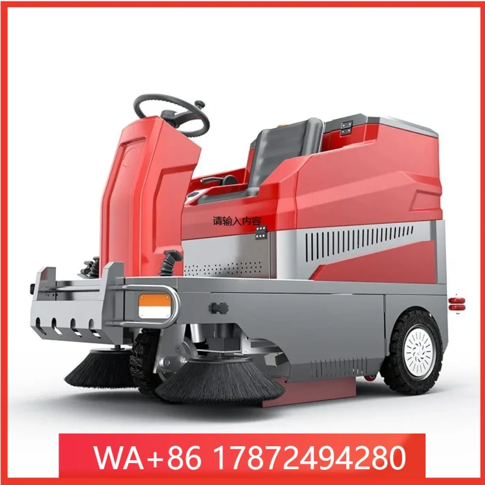 Driving sweeper Suction and sweeping integrated workshop Property community Road cleaning Multifunctional sweeper