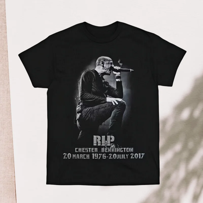 2025 بوب روك باند مطبوعة الأوروبية والأمريكية القطن تي شيرت الرجال والنساء ملابس علوية فضفاضة مريحة غير رسمية #4