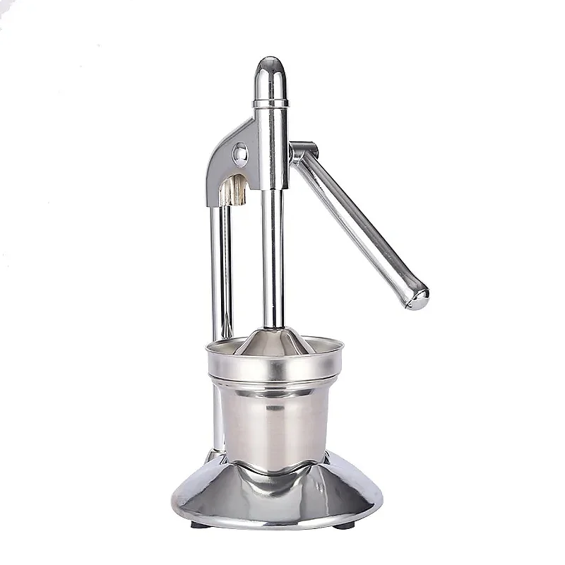 Citrus Juicer Commercial Stainless Steel Manual Juicer for Lemon Orange Pomegranate Heavy Duty