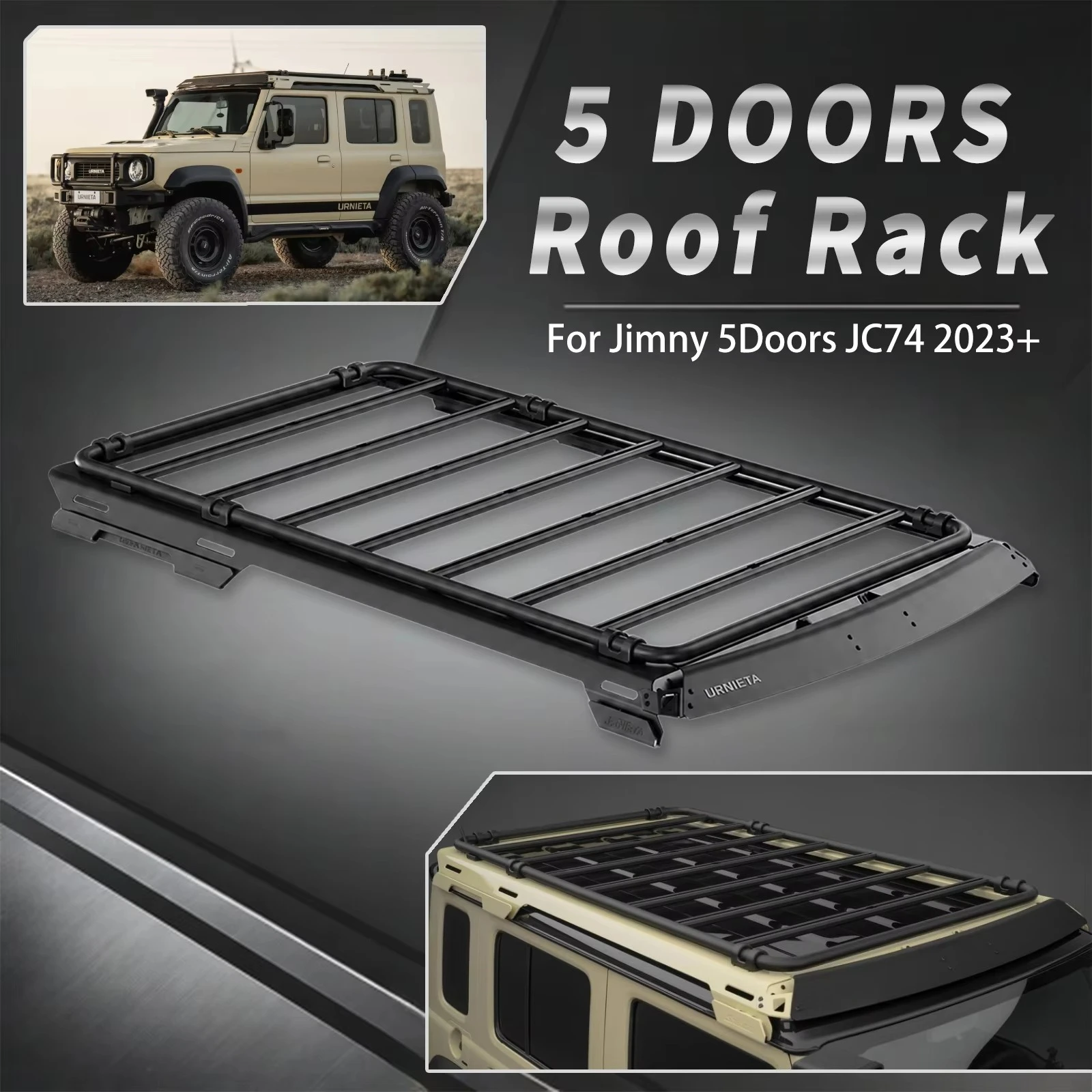 New Style URNIETA Salado Car Roof Rack Jimny Car Roof Carrier for Jimny 5Door JC74