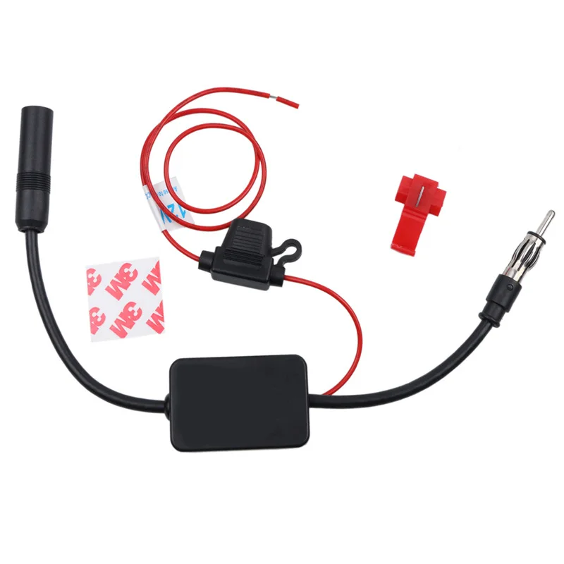 Car Radio Antenna Amplifier AM DAB FM Antenna Amplifier Car Radio Antenna Amplifier AM DAB FM Antenna Amplifier