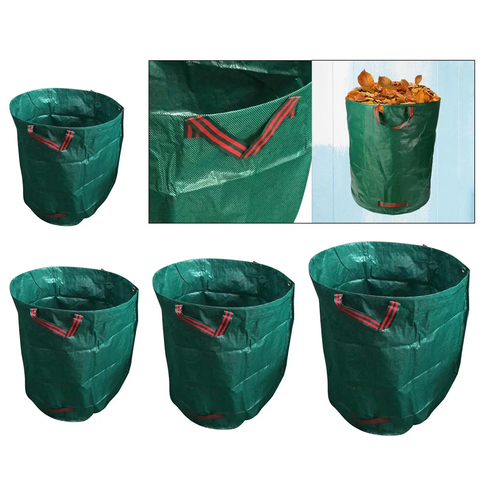 bag for garden Heavy Duty Yard Fallen Leaf Trash Container Storage