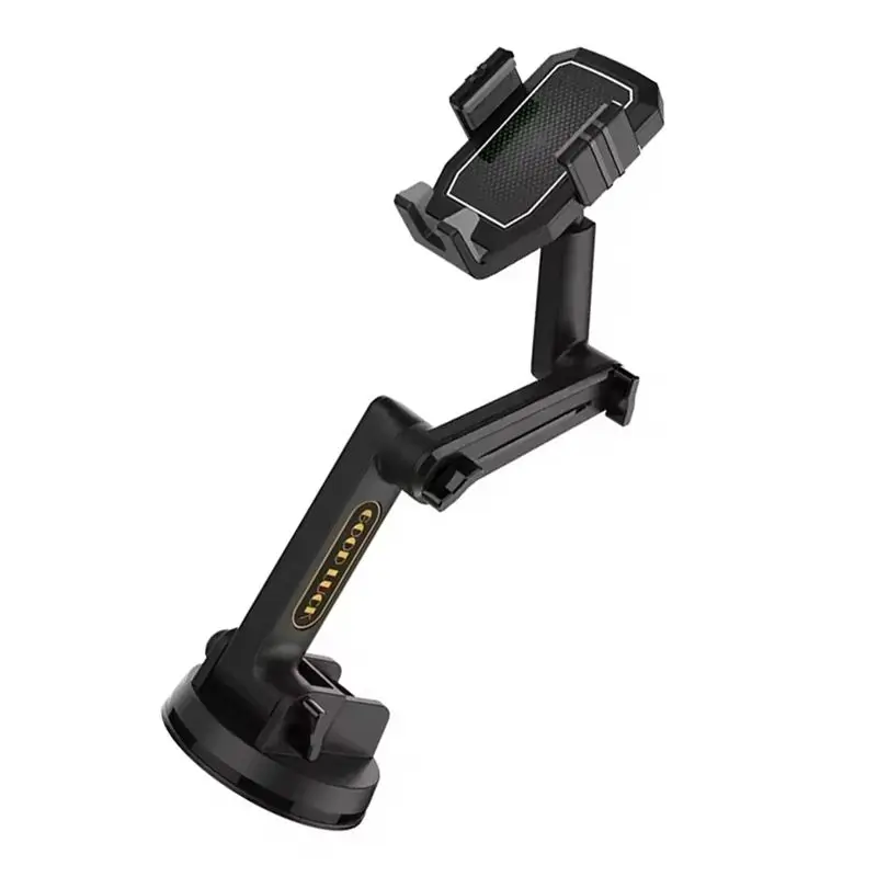 A21F-Car Windshield Dash Board Phone Holder 360 Degree Rotation Long Gps Holder Strong Suction Cup Dashboard Nrack