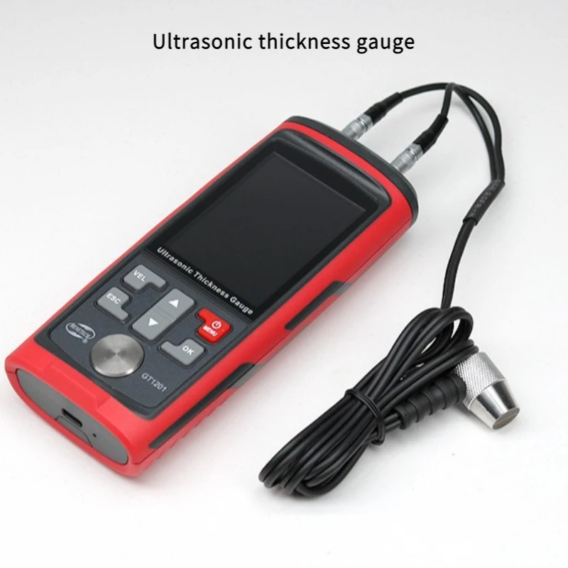 

BENETECH Ultrasonic Thickness Gauge 1.0-300mm - Multi-Material Precision Measurement for Pipes, Glass, Plastics