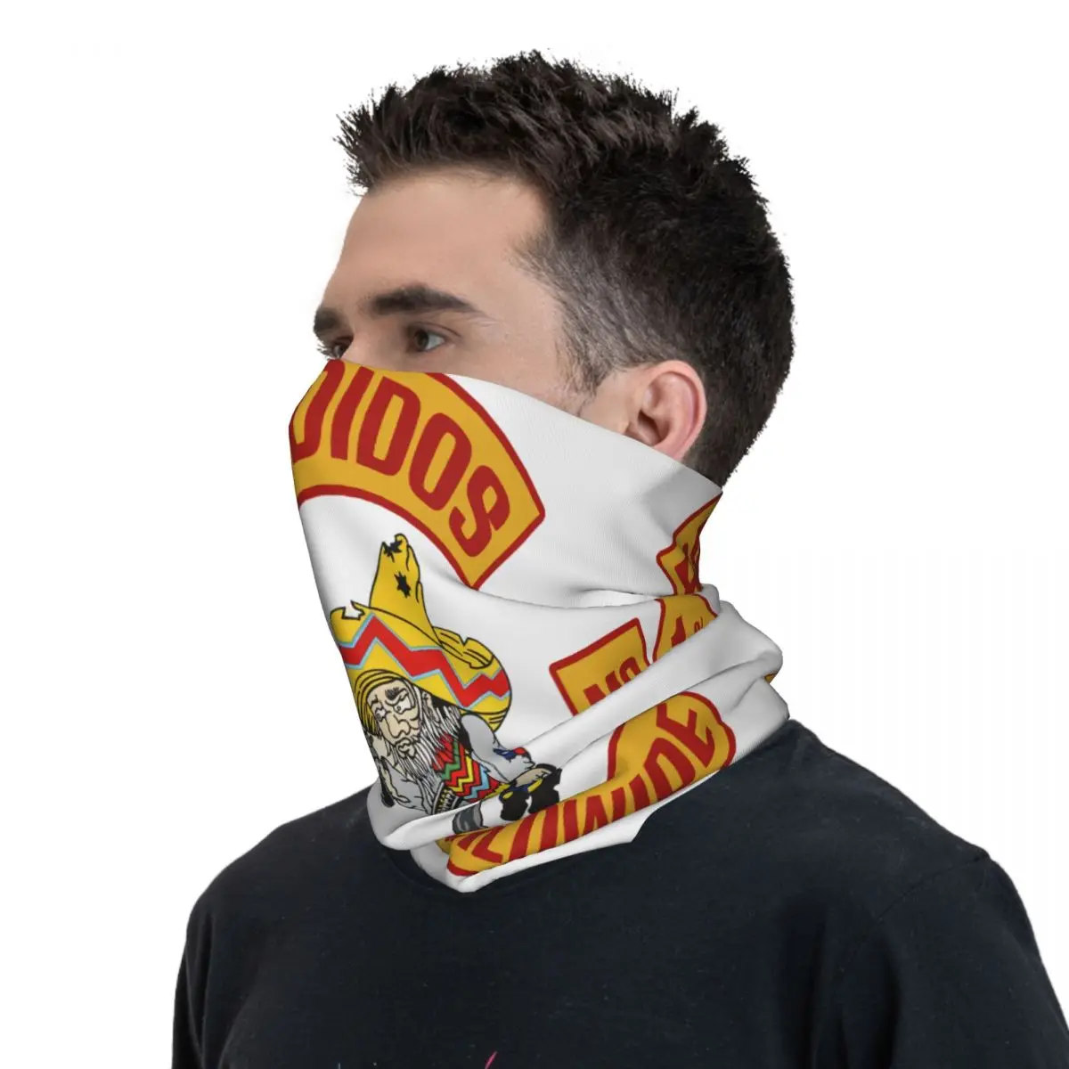 Bandidos Worldwide Motorcycle Club Mc 1 202 Cycling Bandana Face Mask Scarf hiking headband Sports Scarves Breathable