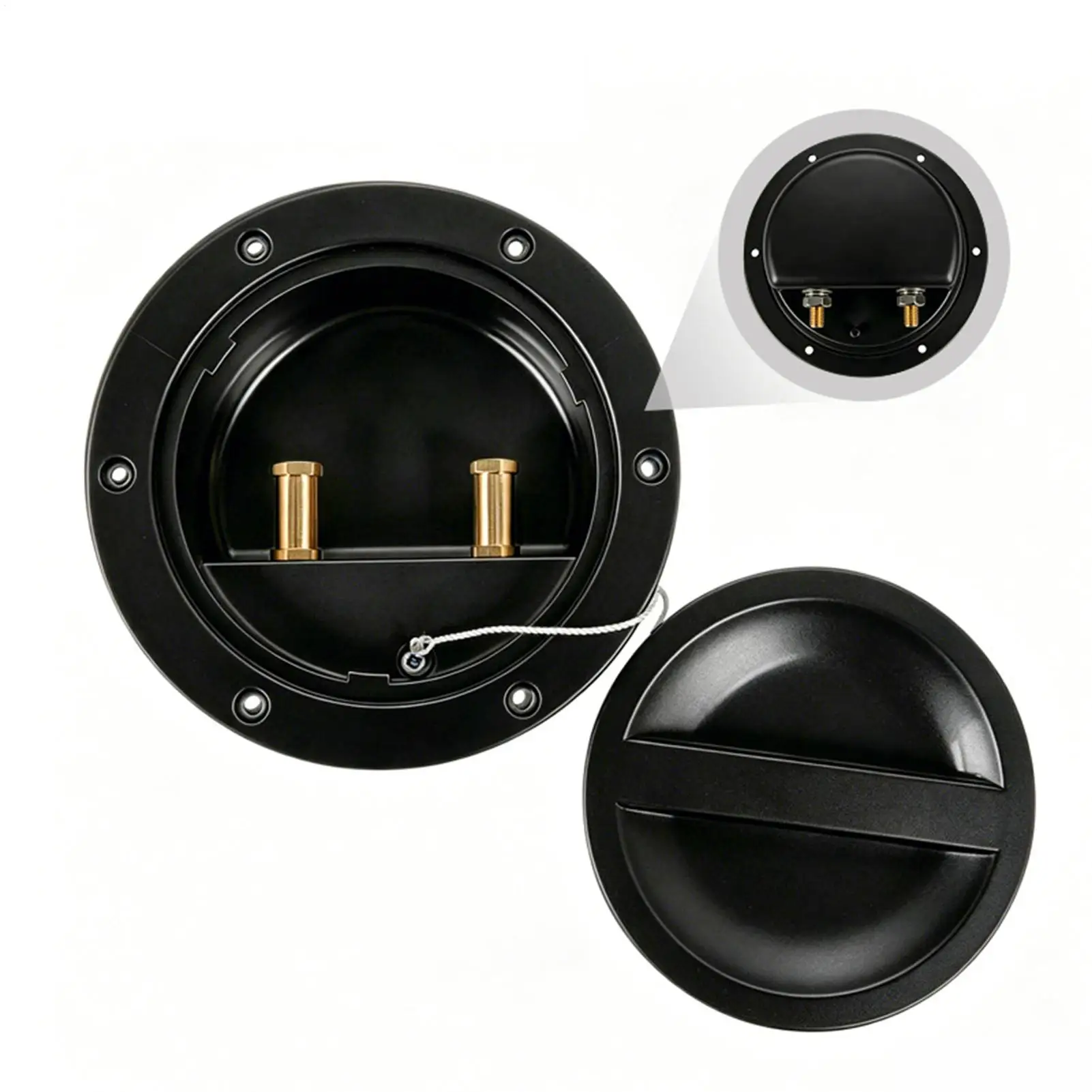

Waterproof Junction Box For Fishing Waterproof Current Transmission Fishing Reel Power Box For Circuit Prevention Boat Marine