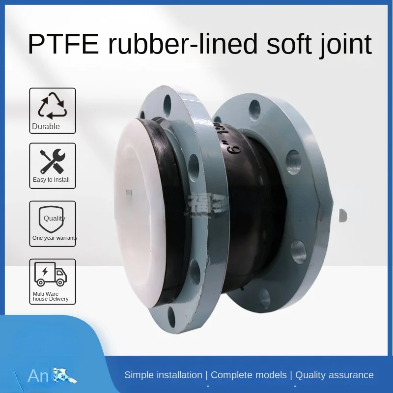 

Liaoning Rubber Flexible Connection Lining Ptfe Stainless Steel Flexible Rubber Flexible Connector Pipe Rubber Expansion Joint