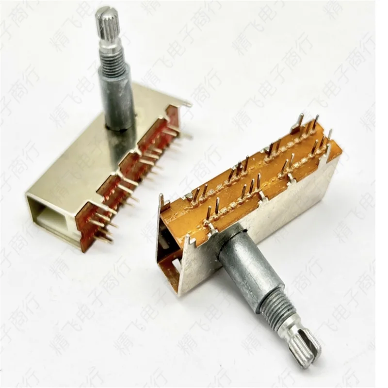 2 PCS, 4 knives, 4 band switches, 4 * 4 rotary selector switches, amplifier, audio switch