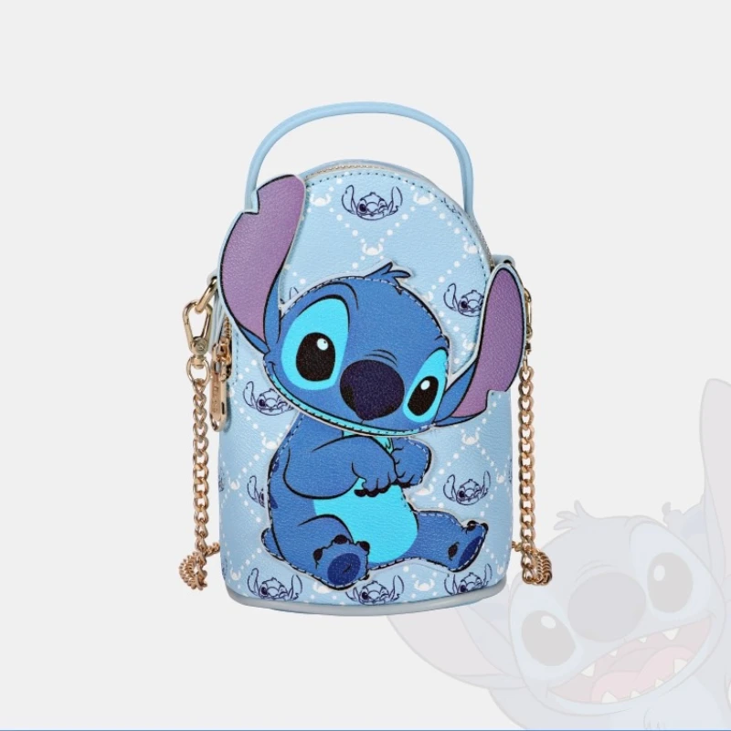 New Disney Stitch อะนิเมะน่ารักโทรศัพท์มือถือกระเป๋าการ์ตูนไหล่เดี่ยว Crossbody กระเป๋าร้อยกระเป๋าของขวัญของเล่น
