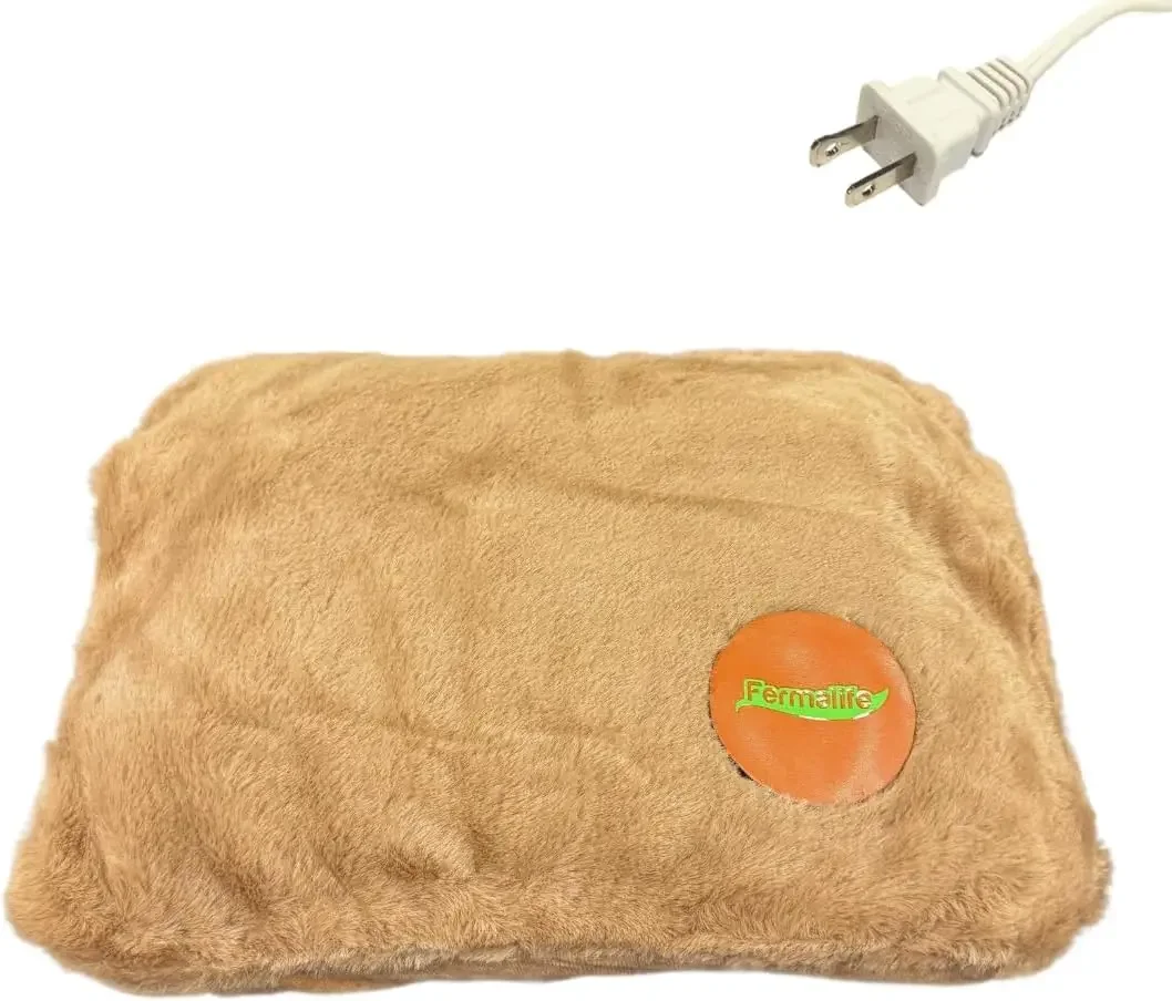 

Перезаряжаемая электрическая грелка с мягким чехлом – тепловая терапия при болях, спазмах и ломоте в мышцах – горячий компресс и грелка для рук