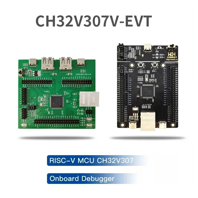 CH32V307 Development Board, Onboard WCH-LinK Debugger/SD Card Holder, CH32V307V-EVT-R0/R1/R2 Evaluation Board New and Original