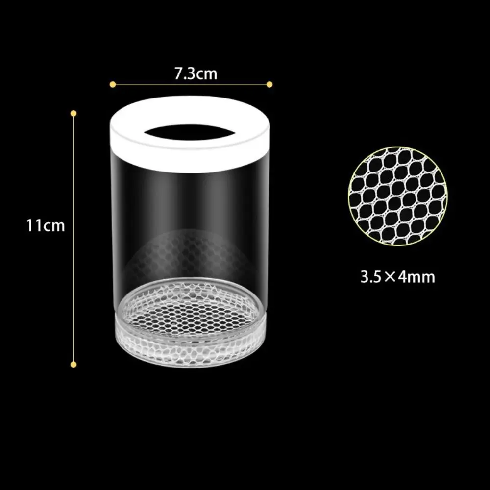 Plastic Mesh Floating Hatching Box Shrimp Guppy Transparent Floating Fish Breeding Isolation Box Aquarium Breeder Detachable