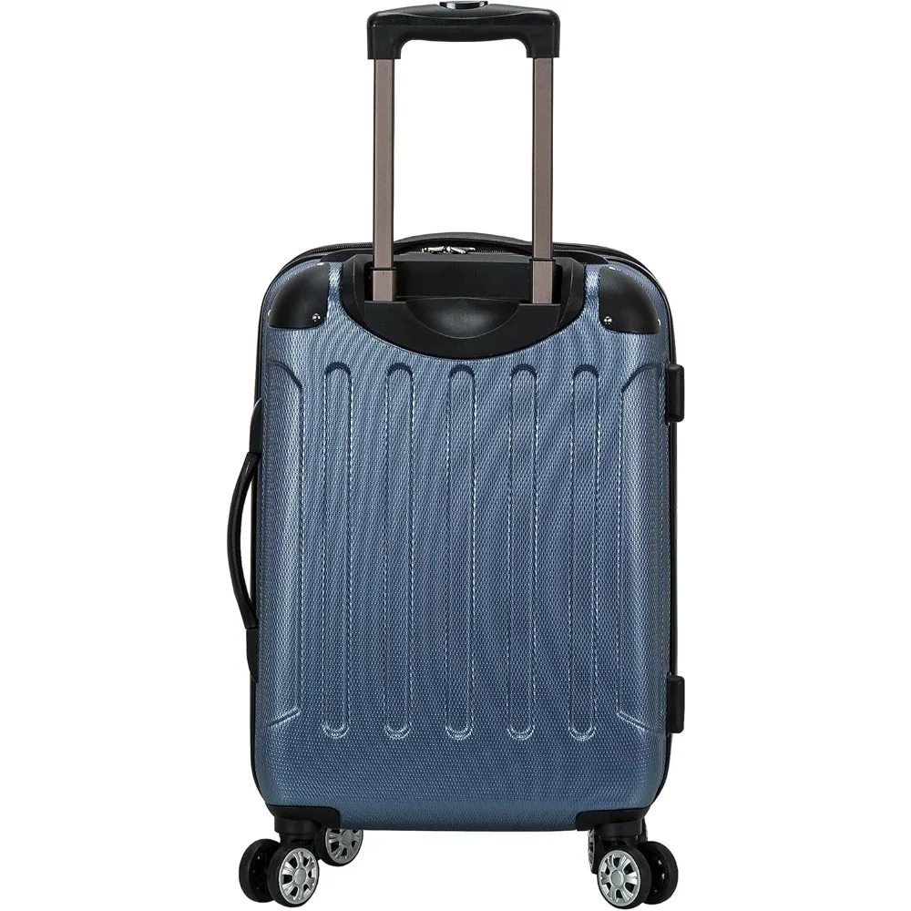 Расширяемая ручная кладь с возможностью 360° °   Spinner Wheels, легкий прочный чемодан из АБС-пластика для путешествий