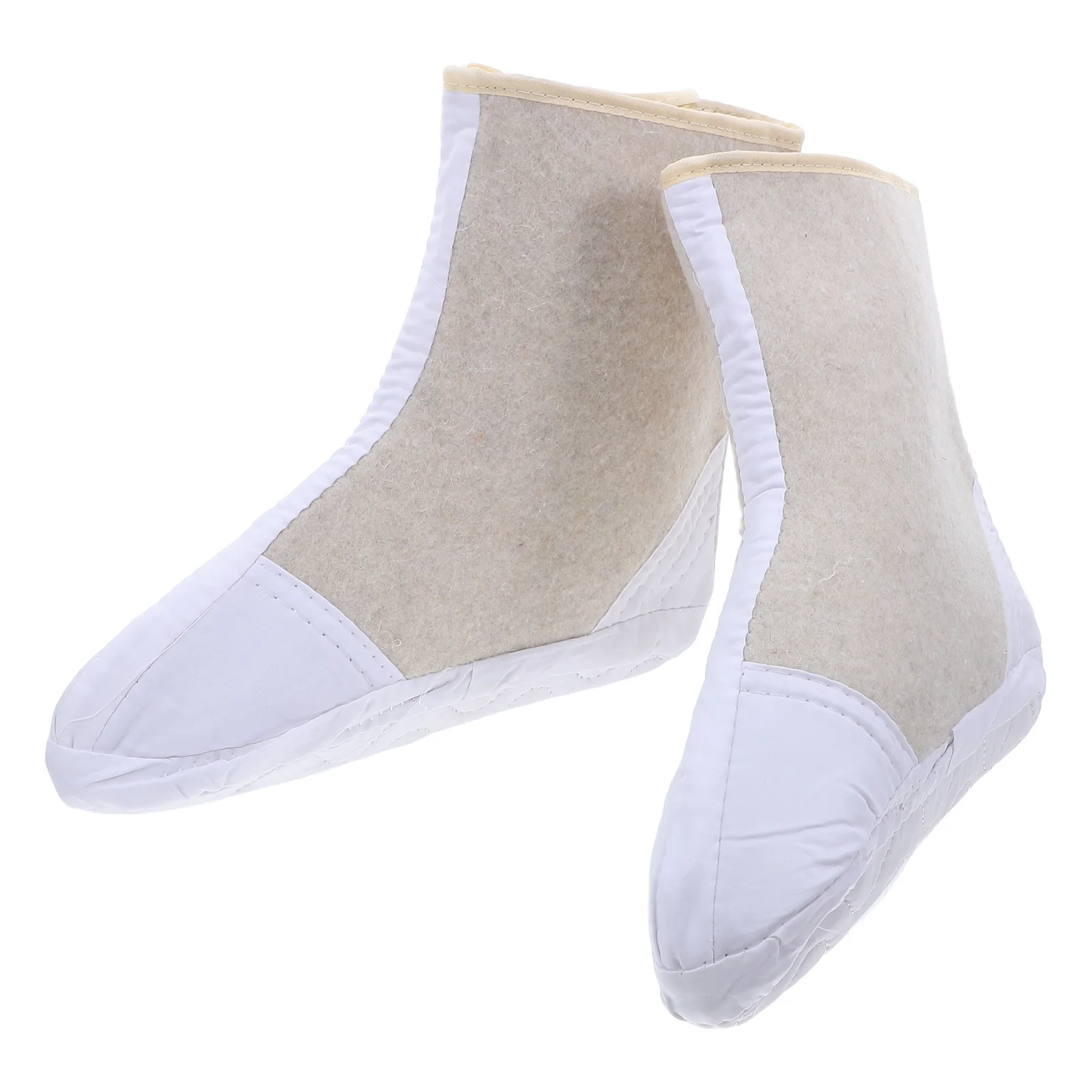 

Waterproof Boot Liners Men Women Thick Warm Felt Rain Boot Liners Insulated Shoe Protector Mining Winter Snow Walking Size 42