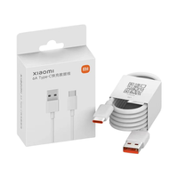 Original Xiaomi 6A Type C Cable Turbo Charge 120W 67W 33W Quick Charge Line Mi 15 14 13 12 10 Pro Lite 10S Redmi Note 15 14 Pro