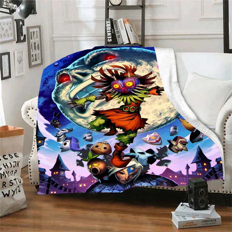 3D Classic Game Z-Zelda Cartoon Anime Halloween Christmas Gifts Soft Flannel Blanket Throw Art For Home Decor Sofa Naps Picnic