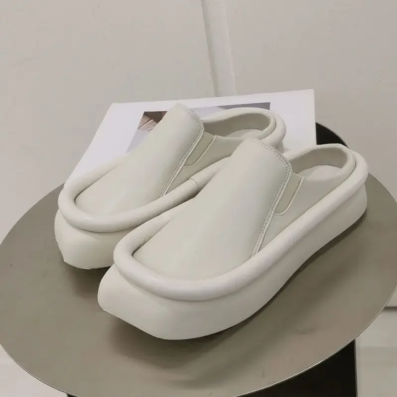 2024 Hot Sell Summer New  Women Sandals Platform Slippers Ladies Heels  Luxury Wedges Slides Beach Mules Female Slipper