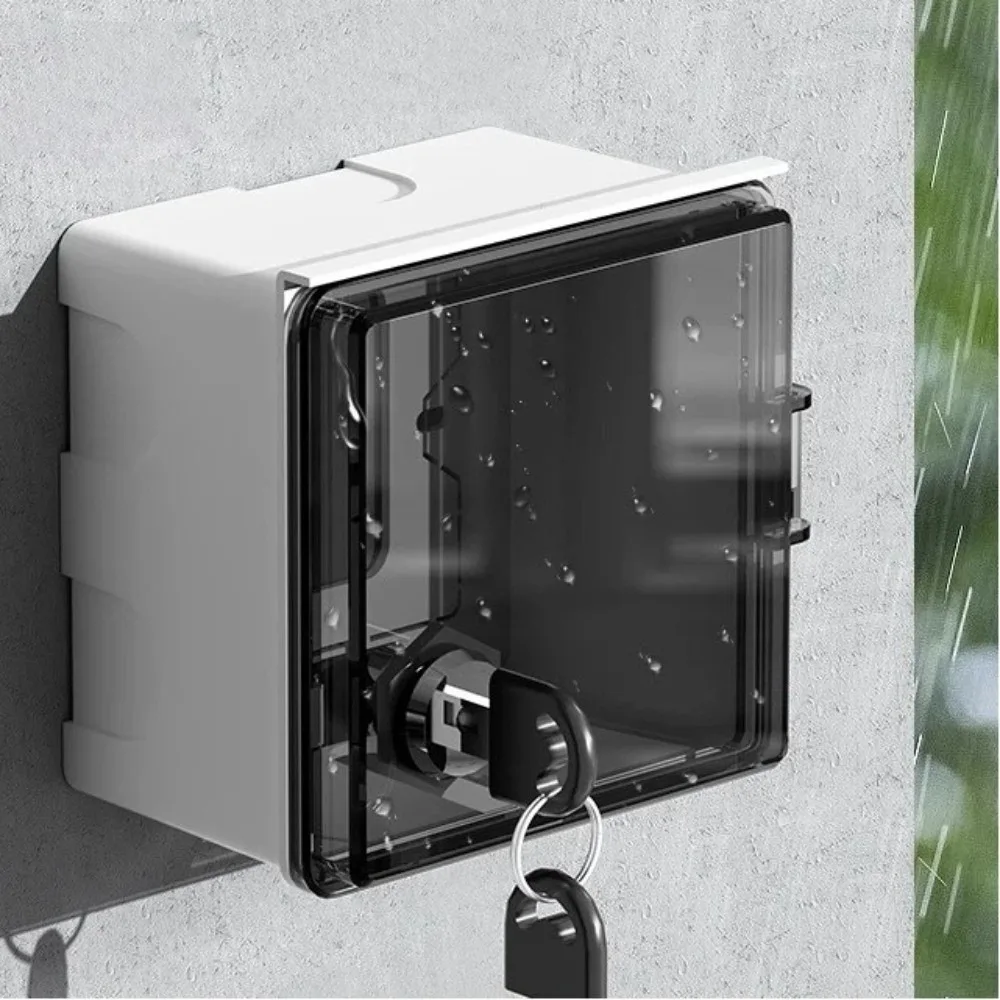 

Durable with Lock Outdoor Socket Waterproof Box Thicked Anti-Theft Waterproof Socket Box DustProof Socket Protection Box 86Type