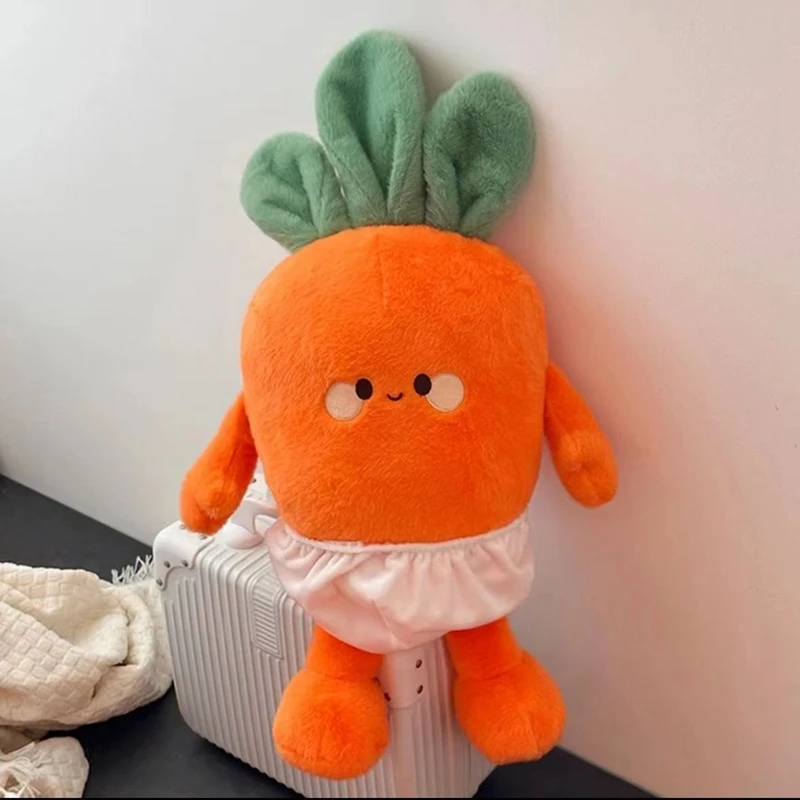 40CM New Turnip Fast Run Plush Toy Super Soft Kawaii Turnip Baby Diapers DIY Dolls To Give Children Birthday Christmas Gifts