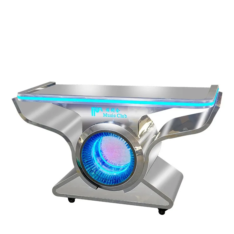 Bar luminous DJ Taiwanese music box DJ machine audio rack movable ktv nightclub party private room DJ station