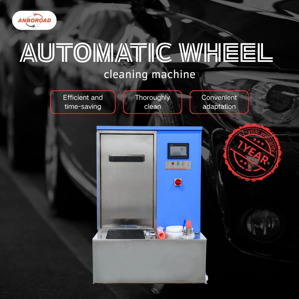Powerful Automatic Wheel Washing Machine Auto Body Tools for Efficient Vehicle Maintenance in Workshops Car Care Equipment