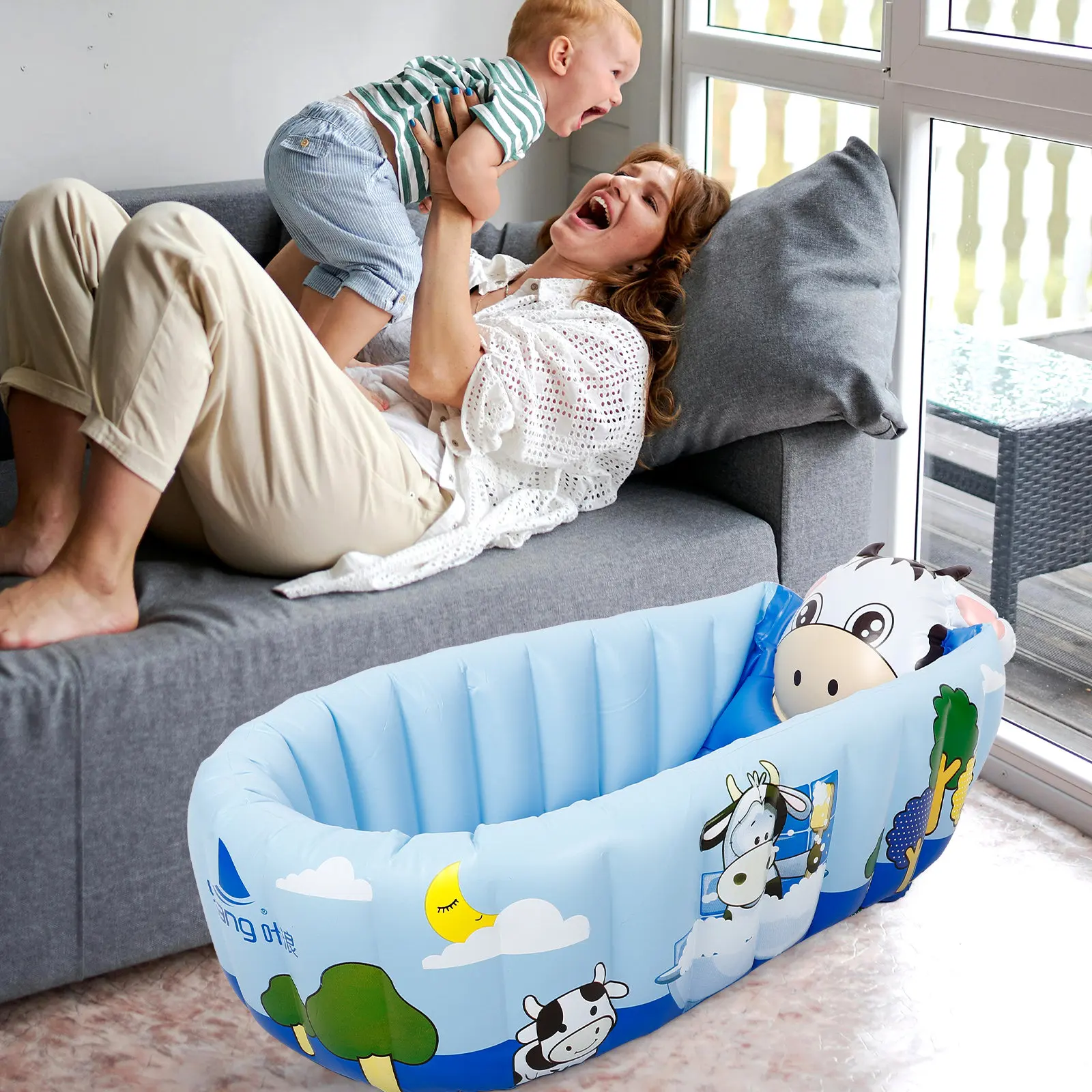 inflatable-baby-bathtub-for-newborn-toddler-bathing-travel-kids-tubs-thickened-portable-plastic-pail-non-slip-bottom