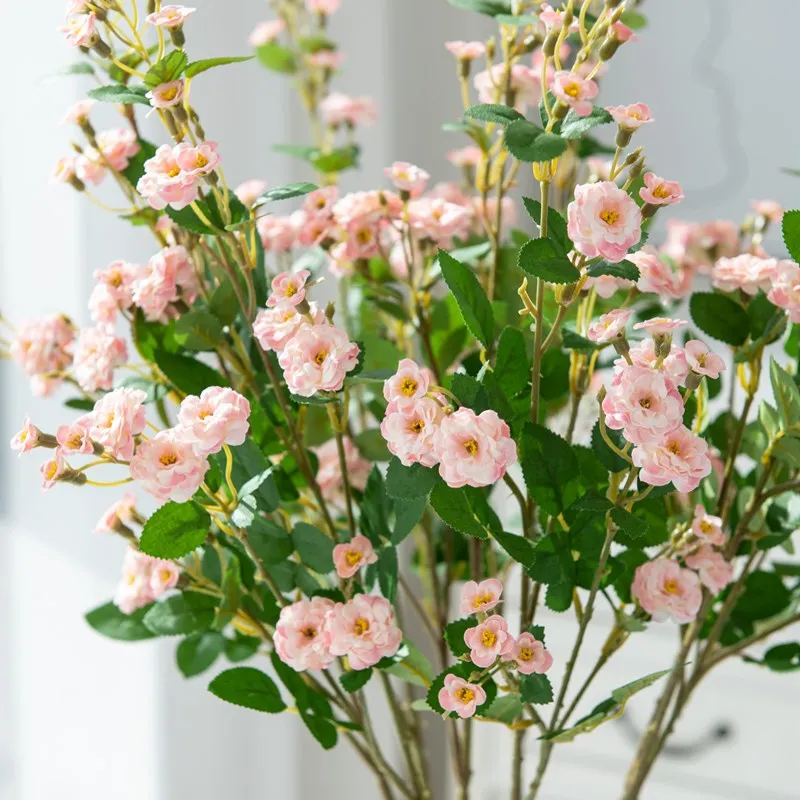 Künstliche Blumen Handgefertigte Gänseblümchen für Zuhause, Tisch, Vase, Garten, Festival, DIY-Kranz, Hochzeit, Brautstrauß, Bonsai-Dekoration – Detail 6