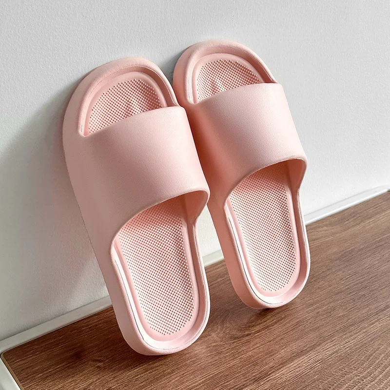 Women EVA Sofe Shoes Summer Beach Seaside Slides Bathroom Anti Slip Slipper Soft Sandals Fashion Ultra Light Shoe