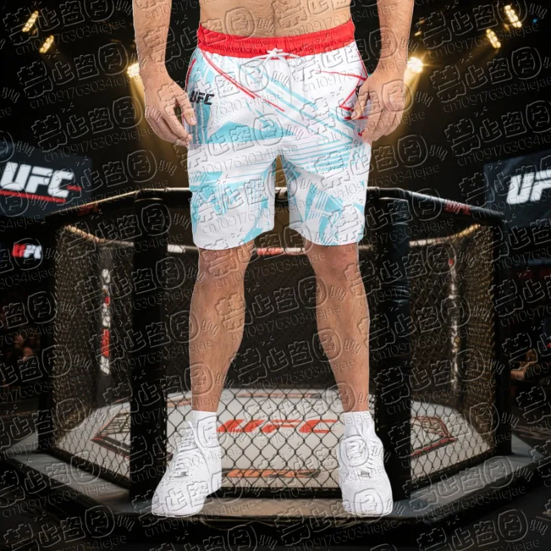 

2025 Summer New Hot selling Sanda Fighting UFC Boxing Fighting Muay Thai Quick drying Training Shorts Breathable