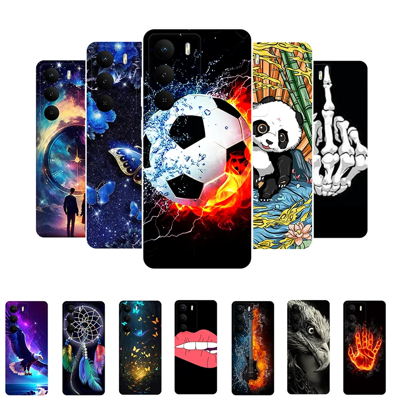 For Realme 14X Case Football Soft TPU Back Cover Phone Cases For Realme 14X 5G Shockproof Silicone Case Realme14X Fundas