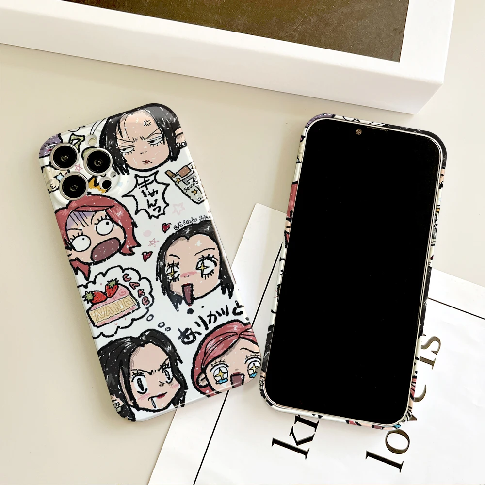 Nana Osaki Manga Phone Case For Samsung S21Fe S23 22 Ultra Plus A 04E 33 5G HD Hard Cover Film Shell