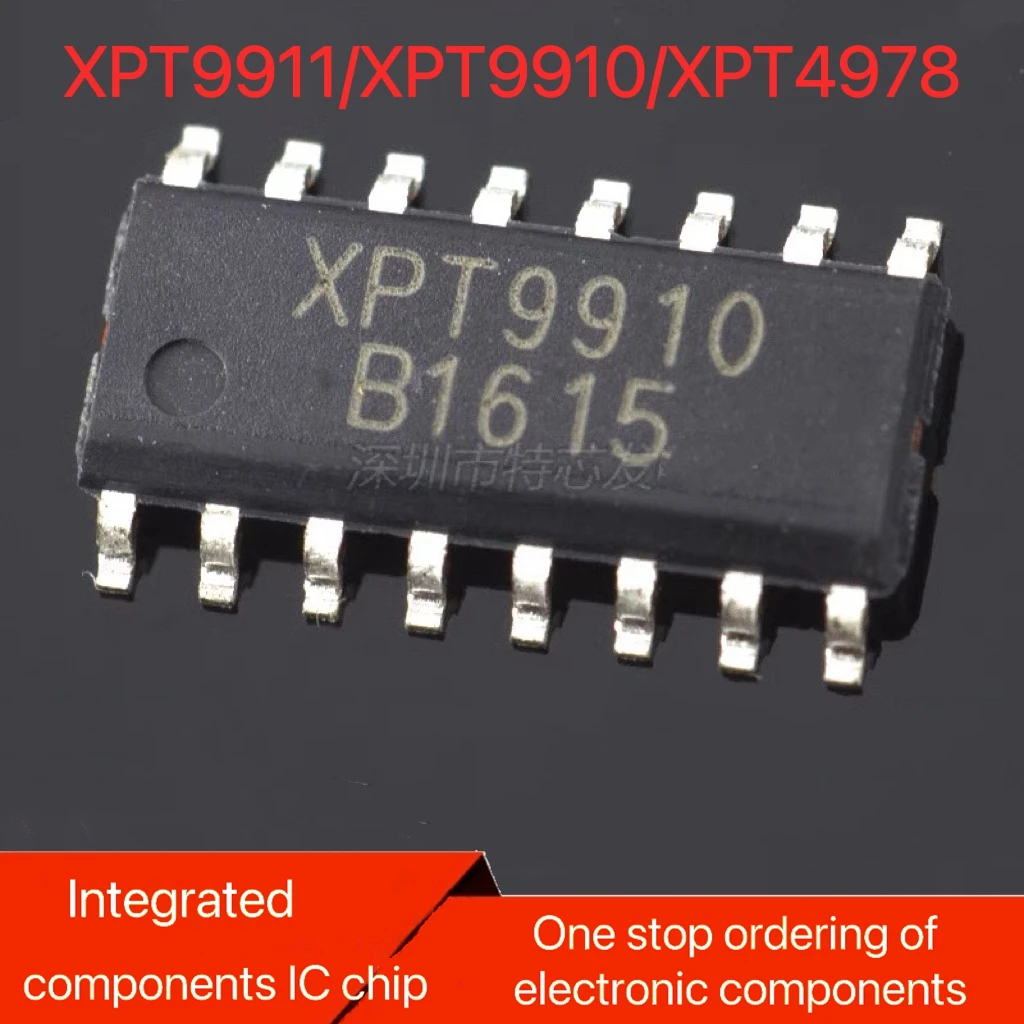 الصوت السلطة مكبر للصوت رقاقة ic xpt9911 xpt9910 xpt4978 مصلحة الارصاد الجوية sop16