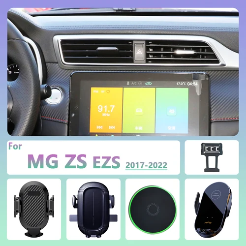 Imagen 1 del producto Soporte magnético de teléfono para coche, accesorio de carga inalámbrica para MG, ZS, MG6, EZS, 2017, 2018, 2019-2022