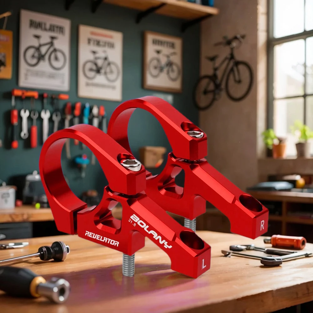 

Handlebar Riser Adjustable Bicycle Stem Aluminum Alloy Bike Stem Riser Lightweight Bike Handlebar Extender for Mountain Bike