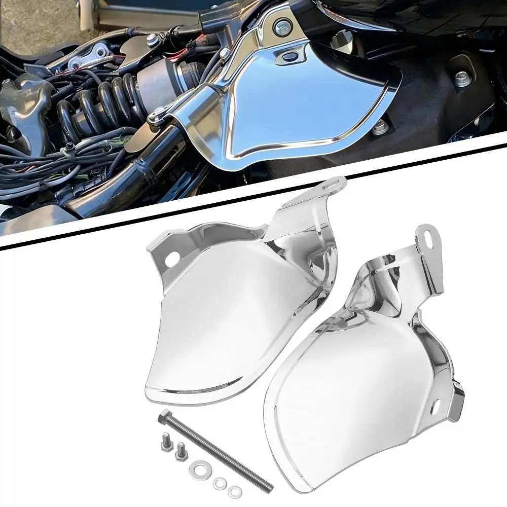 

1 Pair Heat Deflector Shields ABS Plastic Motorcycle Accessory For Harley Softail Heritage Classic FLHC 2018 2019 2020 2025 2026