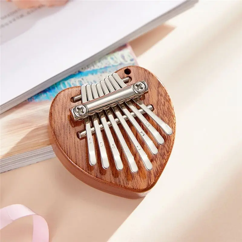 AA90-Mini Kalimba Thumb Piano 8 Key Portable Pocket Finger Piano 8 Key Mini Kalimba For Beginners Musical Gift - view 4