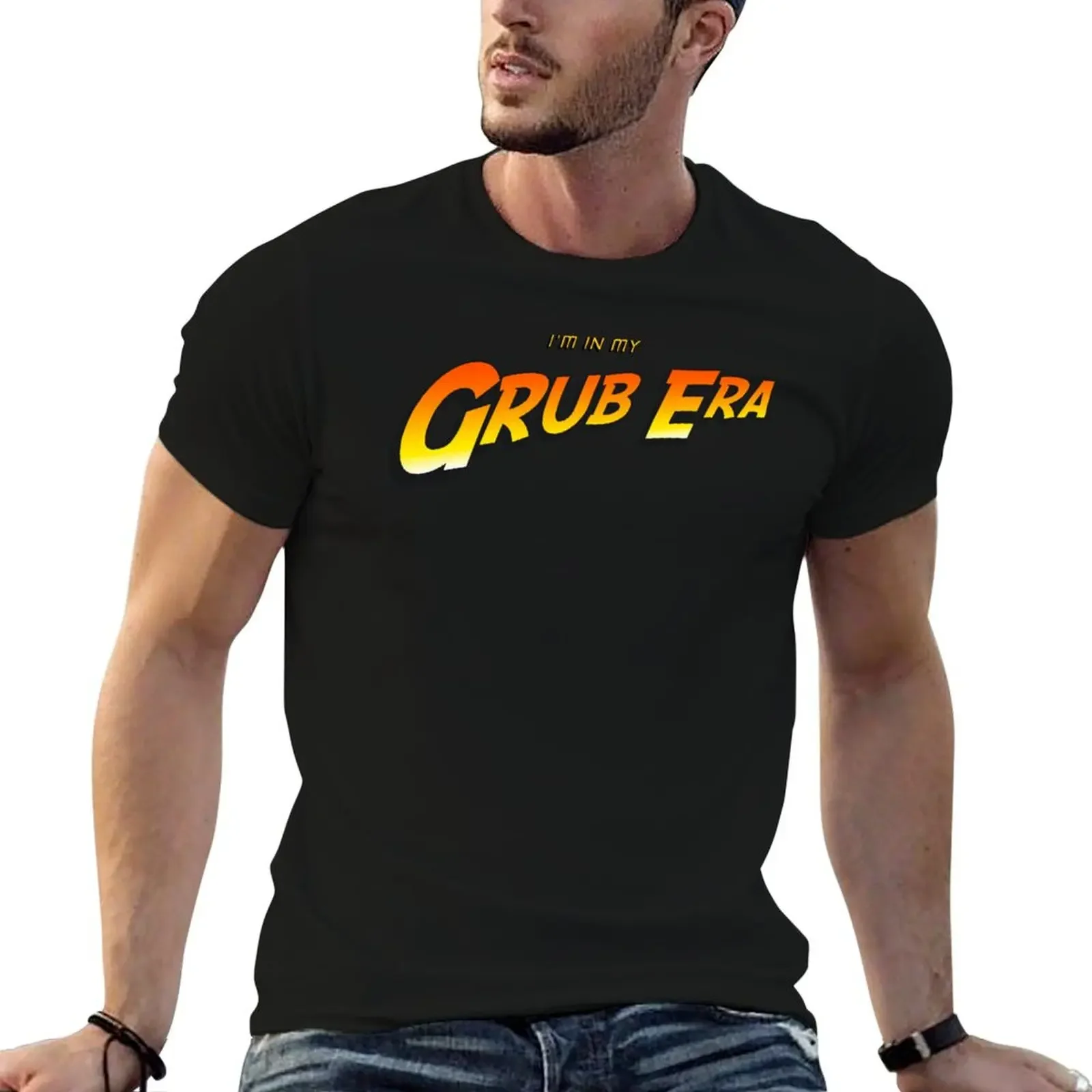 In My Grub Era T-Shirt man t shirt plus size tops t shirt men 100℅ cotton