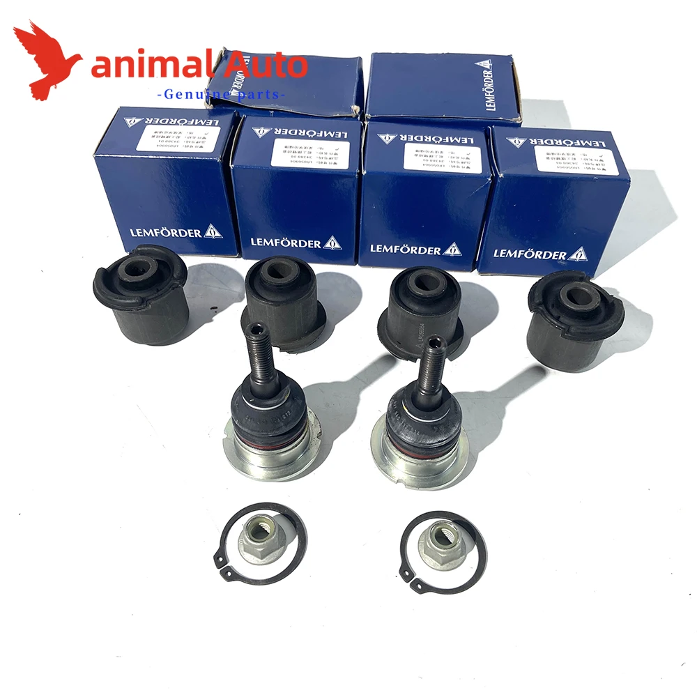 OEM for Land Range Rover Sport LR3 LR4 Front Upper Control Arm Bushing Ball Joint Kit LR056964 RBK500030