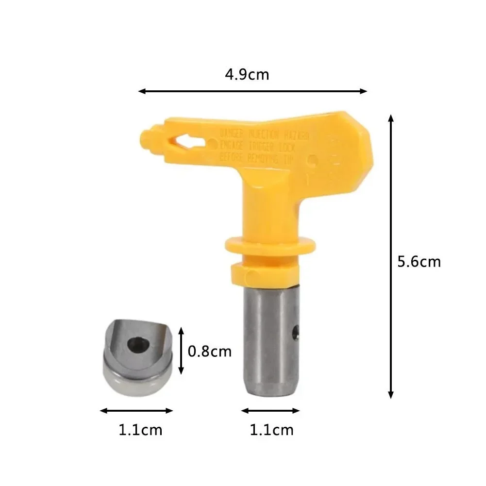 

Airless Airless Spray Tip Nozzle Paint Hand Tool Accessories Home Tip Spray For Wagner Paint Sprayer 521/523/525/531/615/633