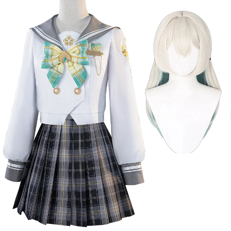 

Firefly Cosplay Costume Wig JK Dress Game Honkai Star Rail Cosplay Women Uniform Role Play Anime Clothing Carnival 2026 New