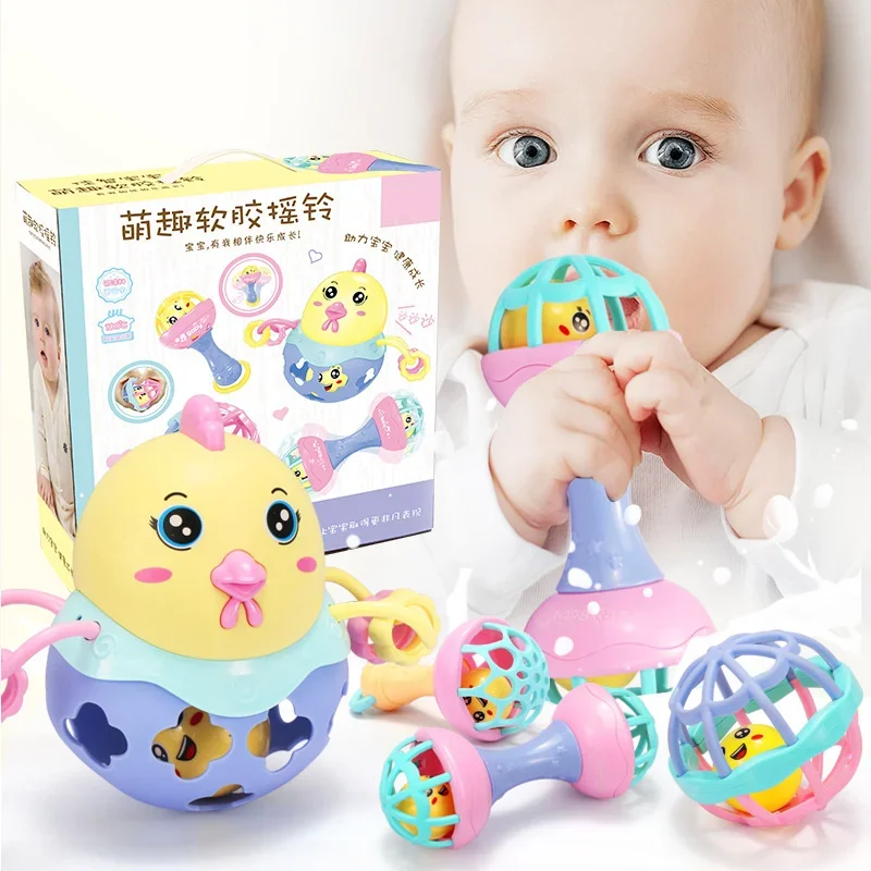 Bebê recém-nascido 0-3-6-12 meses de idade brinquedo do bebê conforto brinquedo 0-1 ano de idade chocalho do bebê