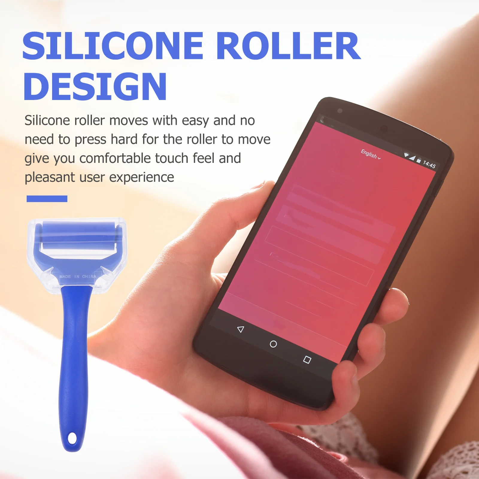 

Silicone Screen Cleaner Roller Dust Removal for Phone Laptop Camera Lens Washable Reusable No Residue Deep Clean